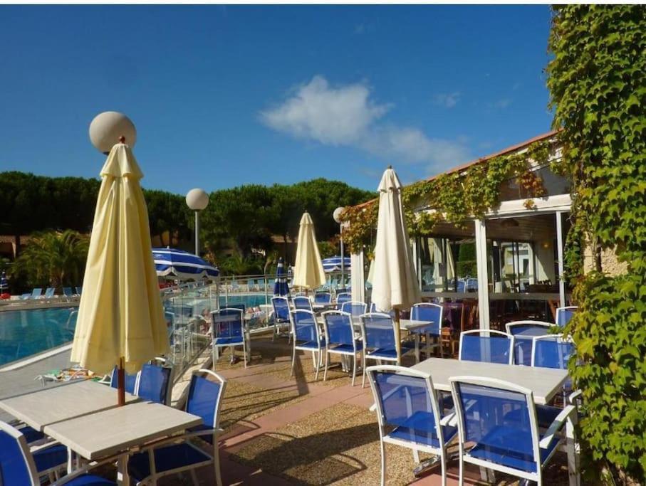 Studio Renove Dans Residence De Vacances Avec Grande Piscine Chauffee, Parking Et Terrasse Agde Εξωτερικό φωτογραφία